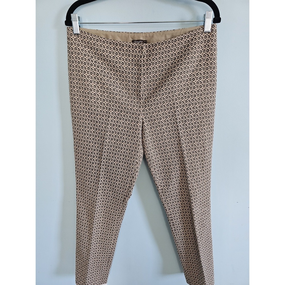 J Mclaughlin Diamond Patterned Pants‎ Size 10